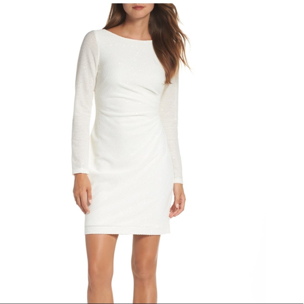 Vince Camino Sequined Sheath Dress